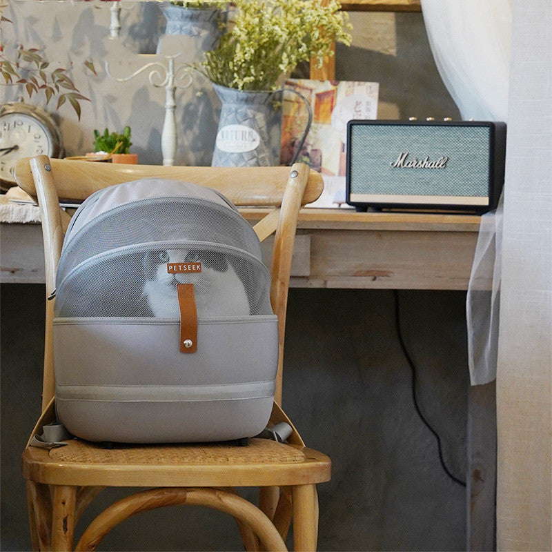 Pet Cats Go Out With Shoulders Portable Large Capacity Petzymart