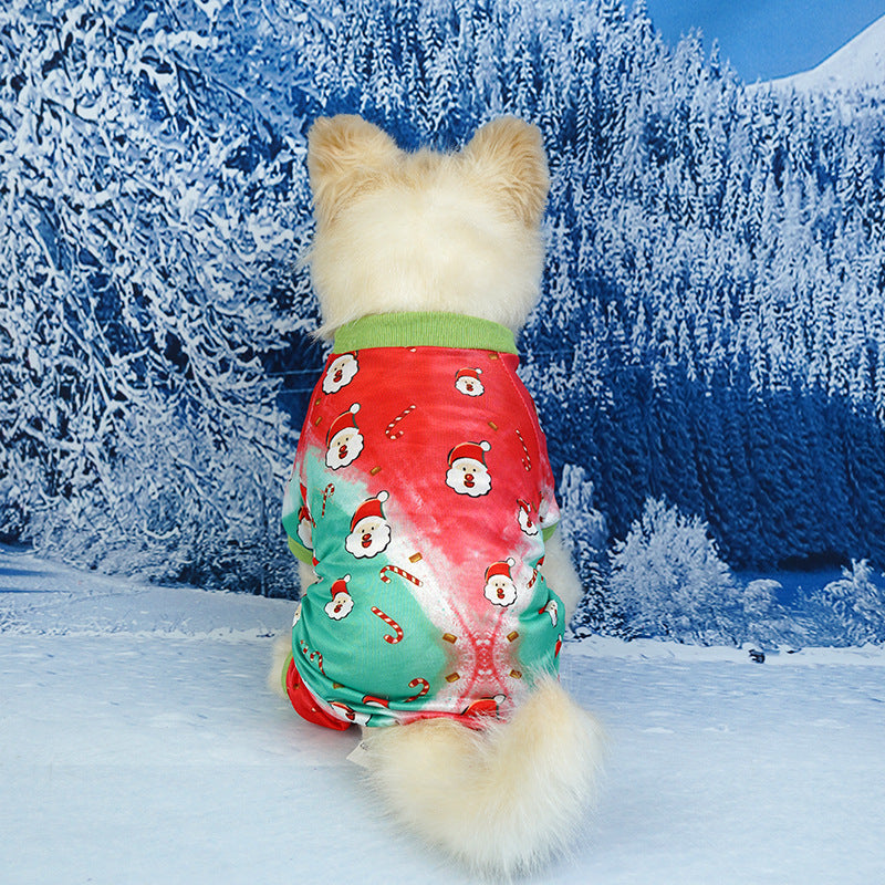 Pet Christmas Clothes Home Red Green Petzymart