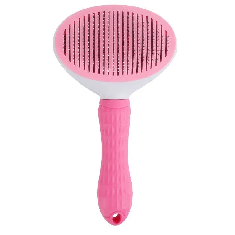 Pet Dog & Cat Comb Self Cleaning Pet Hair Remover Petzymart