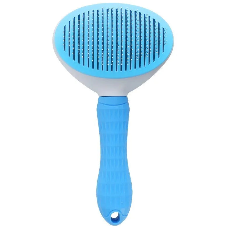 Pet Dog & Cat Comb Self Cleaning Pet Hair Remover Petzymart