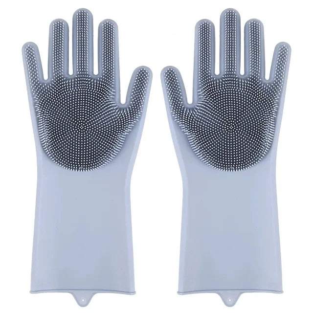 Pet Grooming Cleaning Gloves Dog Cat Bathing Shampoo Glove Petzymart