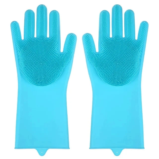 Pet Grooming Cleaning Gloves Dog Cat Bathing Shampoo Glove Petzymart