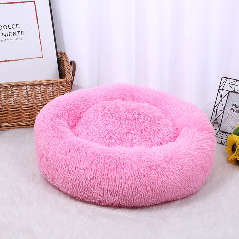 Pet Kennel Thickened Round Plush Petzymart