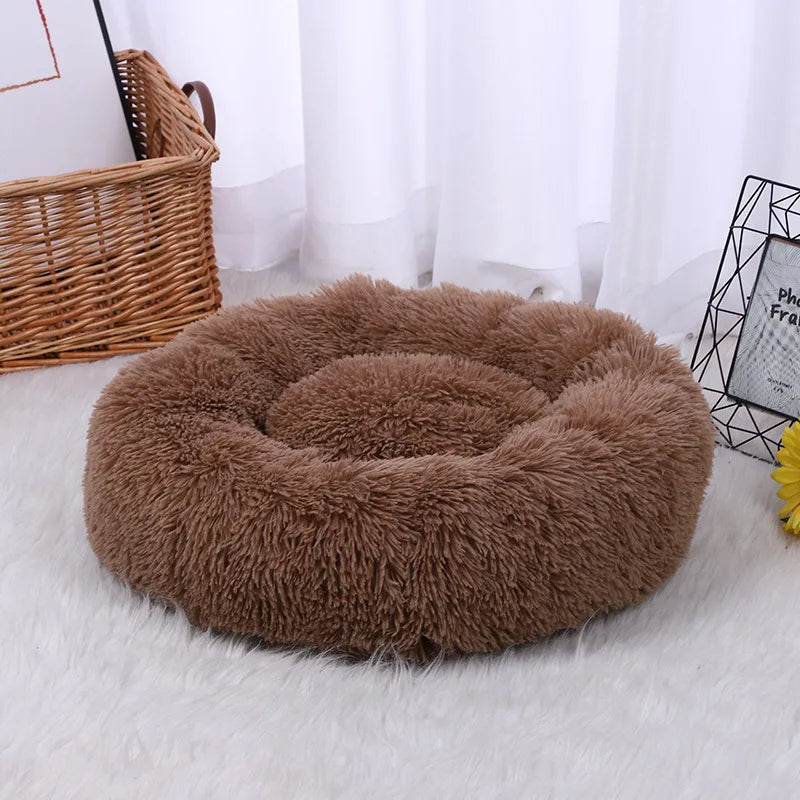 Pet Kennel Thickened Round Plush Petzymart