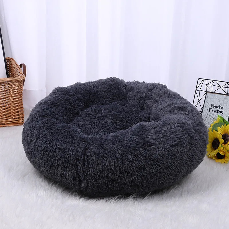 Pet Kennel Thickened Round Plush Petzymart