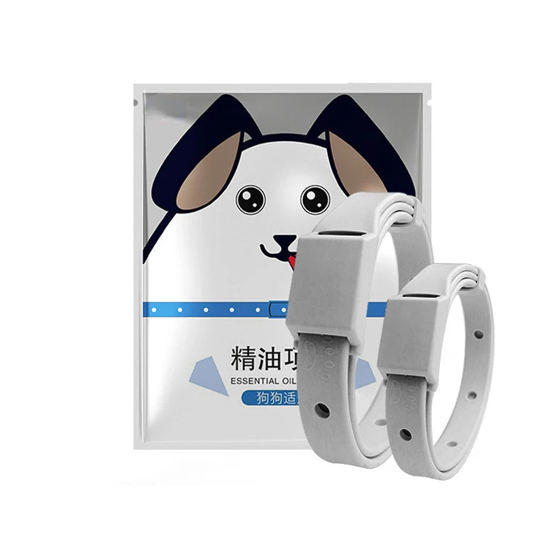 Silicone Anti Flea Tick Pet Collar cats & Dogs Petzymart