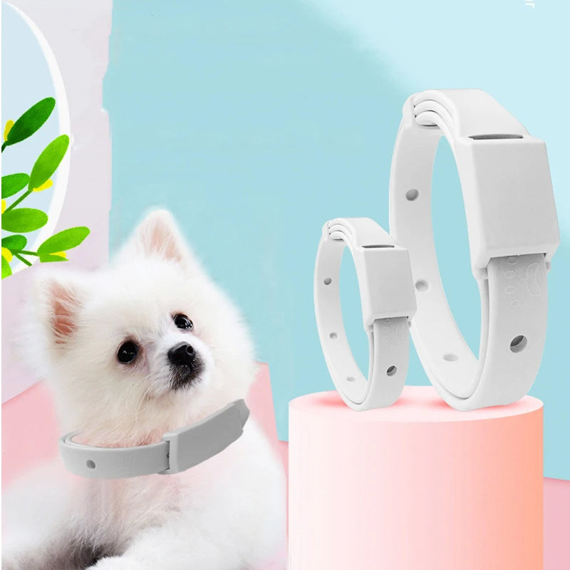 Silicone Anti Flea Tick Pet Collar cats & Dogs Petzymart