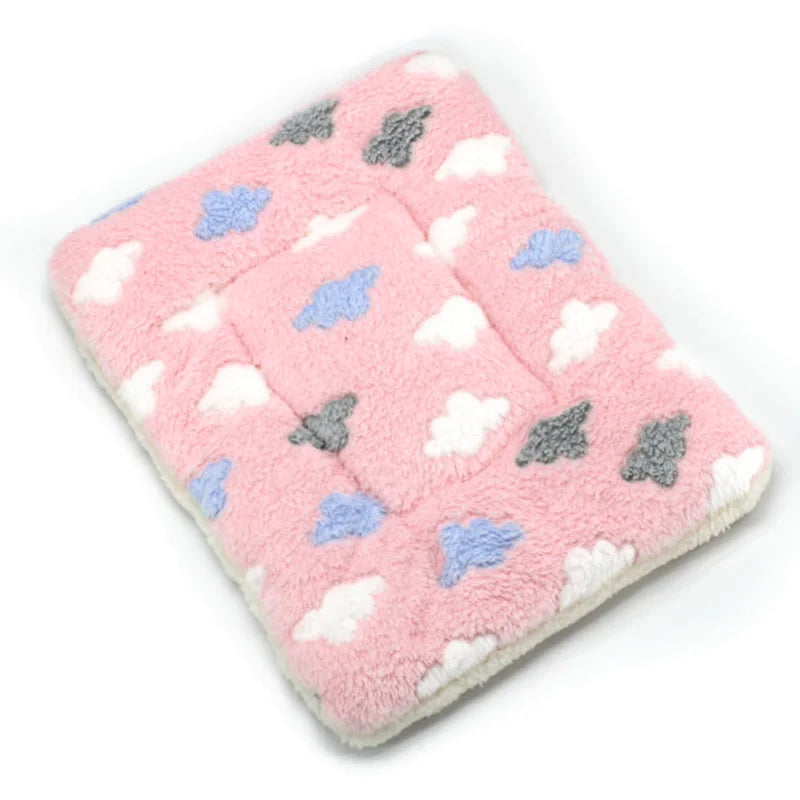 Soft Cat Bed Mats Short Plush Pet Sleeping Bed Mats Petzymart