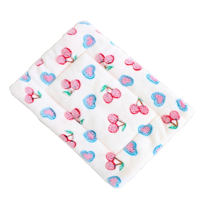 Soft Cat Bed Mats Short Plush Pet Sleeping Bed Mats Petzymart