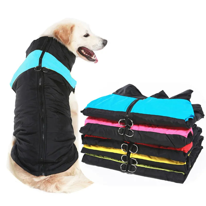 Winter Dog Coat Puppy Clothing Waterproof Pet Vest Jacket Petzymart