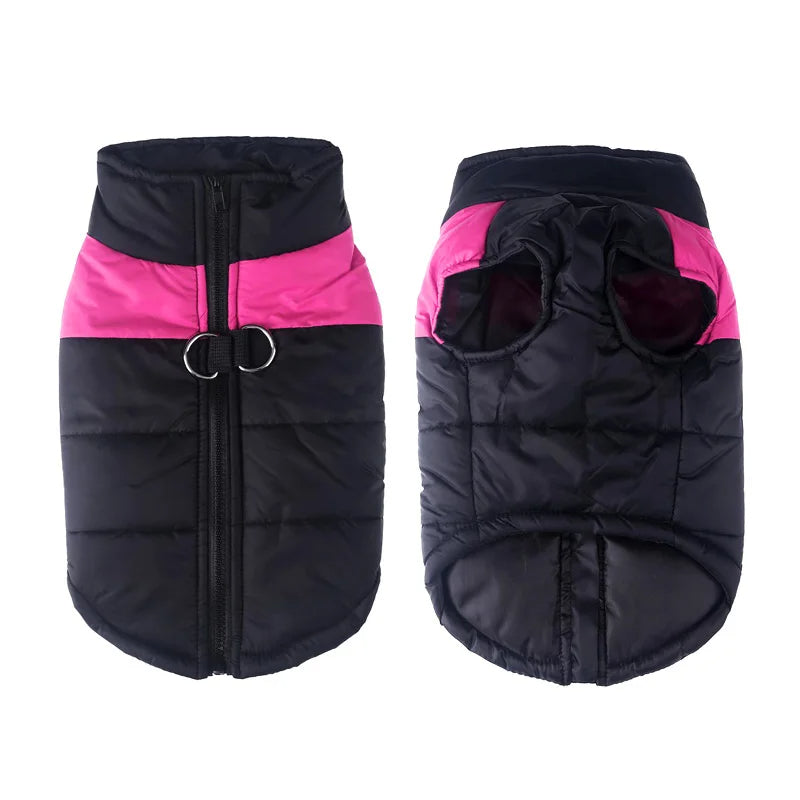 Winter Dog Coat Puppy Clothing Waterproof Pet Vest Jacket Petzymart