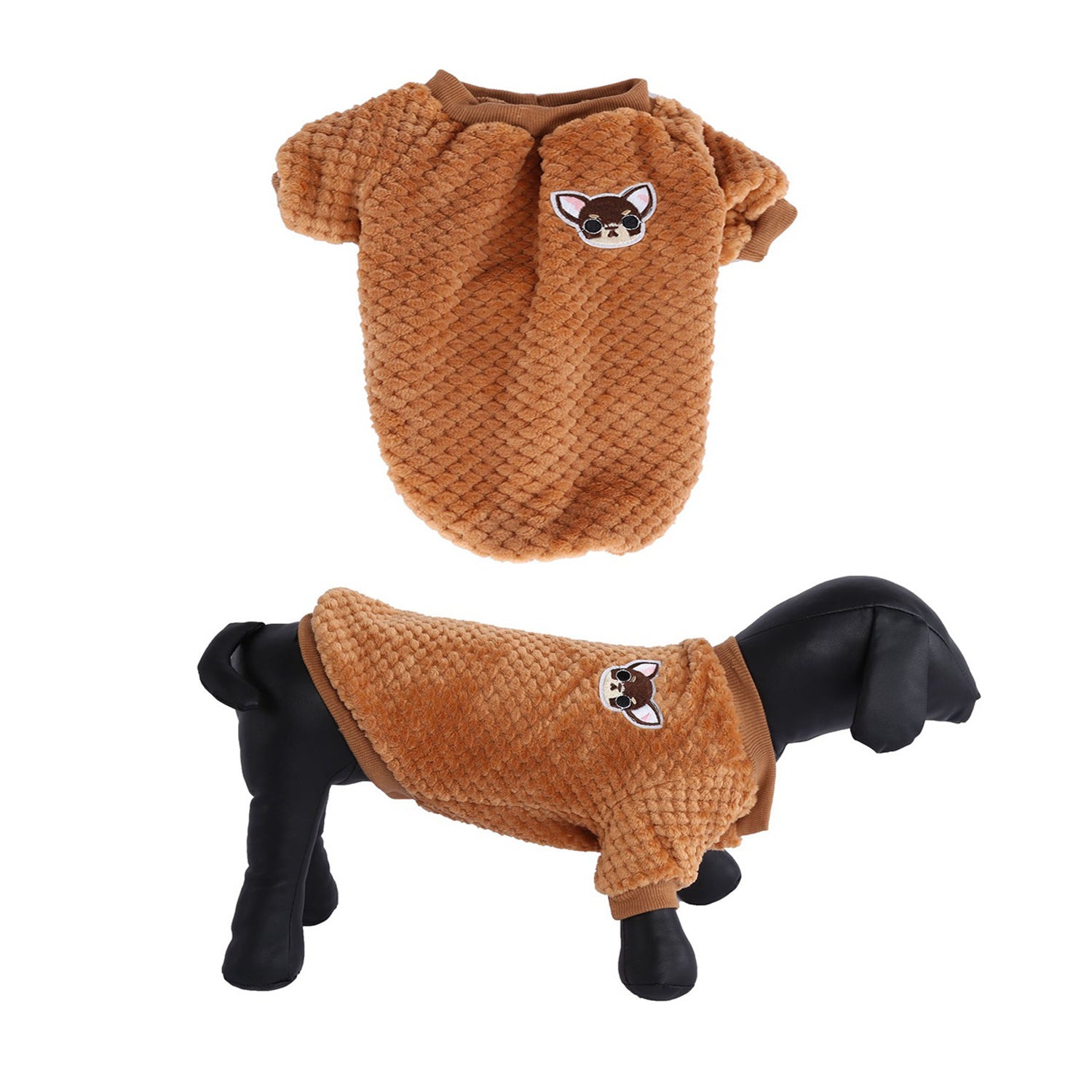 Winter Soft Warm Pet Dog Jacket Coat Dog Clothes Puppy Kitten Clothing For Small Medium Dogs Petzymart